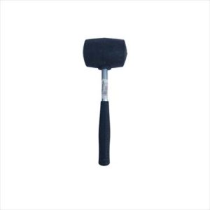 RUBBER MALLET BLACK SHORT HNDL 500GR 21263