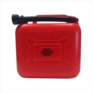 JERRY CAN PLASTIC RED 10LTR JER1108