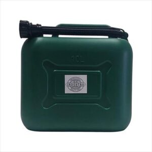 JERRY CAN PLASTIC GREEN 10LTR JER109